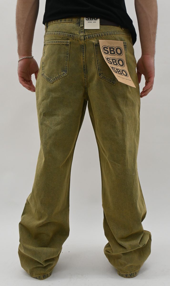 VINTAGE RIPPED BAGGY JEANS